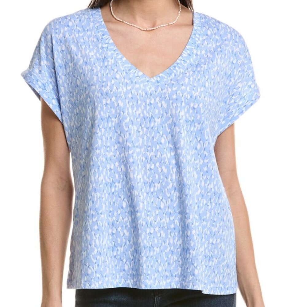 Tommy Bahama Kauai Chic Cheetah V-Neck T-Shirt